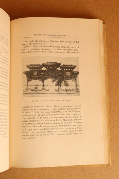 China, Dos años en la ciudad prohibida, Montaner y Simón, 1913