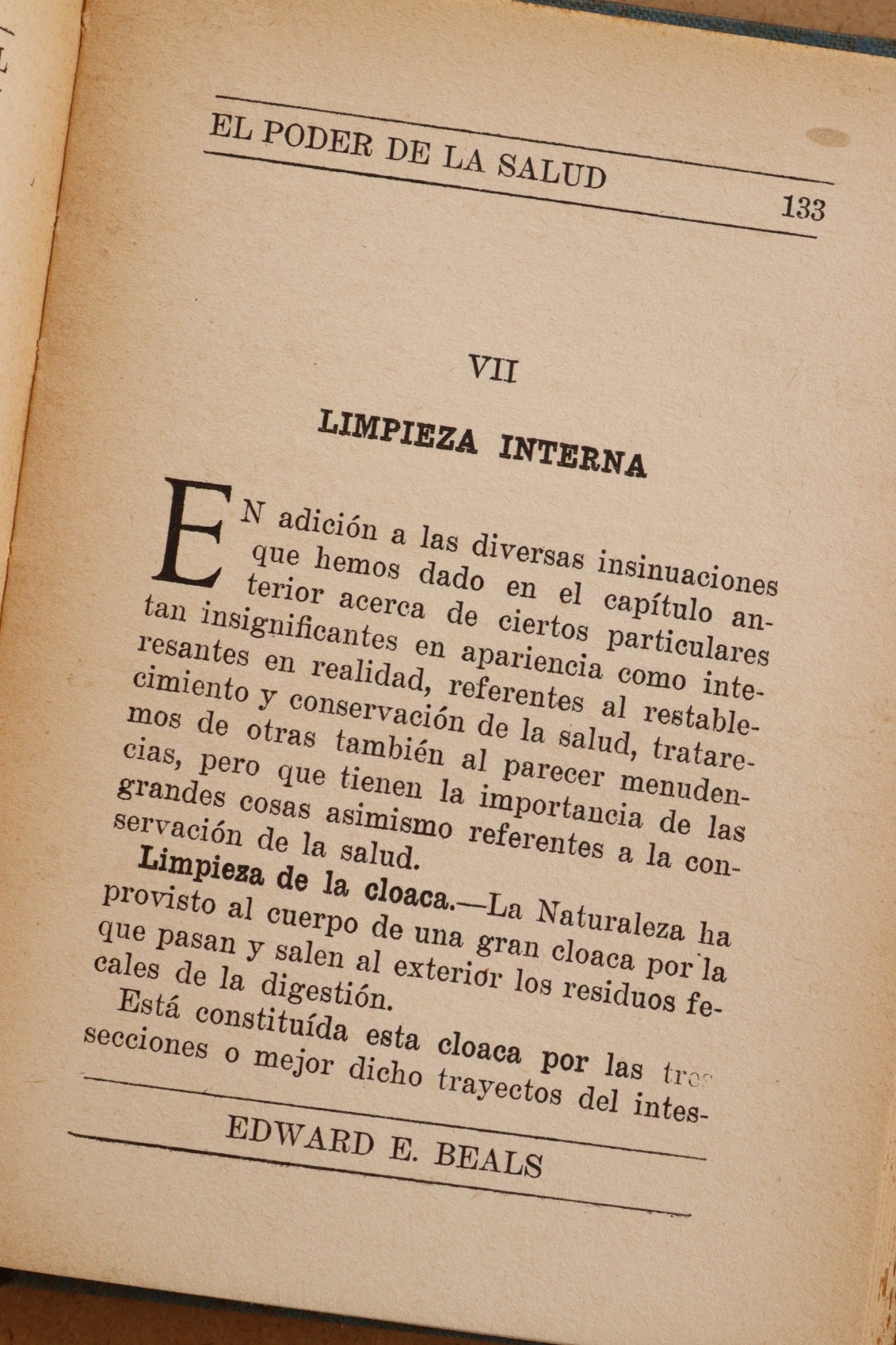 El Poder de la Salud, Atkinson & Beals, ca. 1915