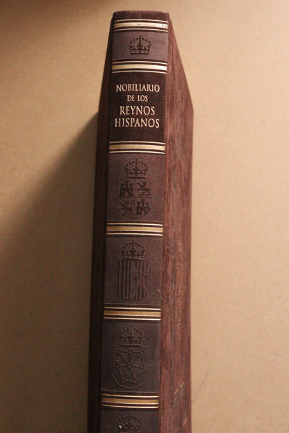 Nobiliario de los Reynos Hispanos, Edición Limitada y Numerada, 2001