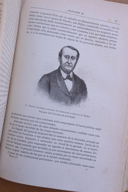 Napoleón III, Montaner y Simón, 1898-1899