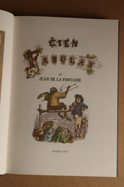 Cien Fábulas de Jean de la Fontaine, Edición Limitada y Numerada, 1995