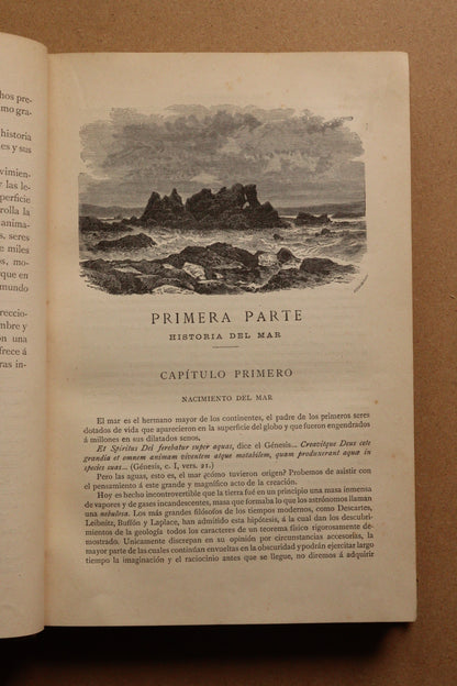 Misterios del Mar, Montaner y Simón, 1891