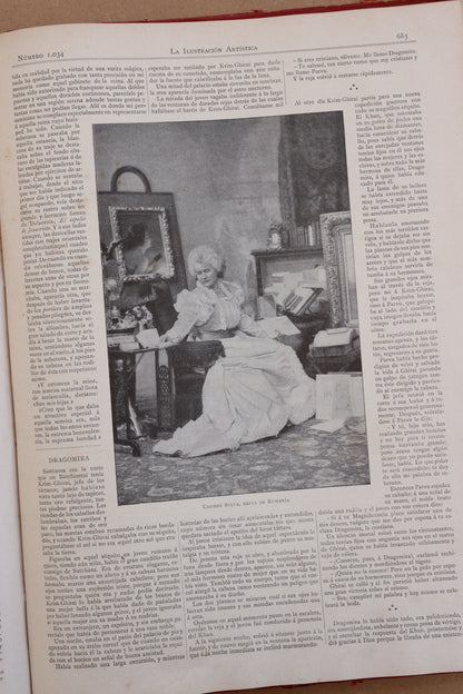 La Ilustración Artística, Montaner y Simón, 1901