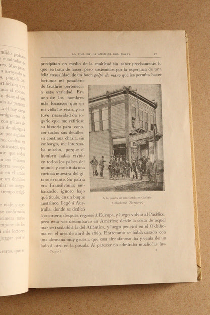 La Vida en la América del Norte, Montaner y Simón, 1899