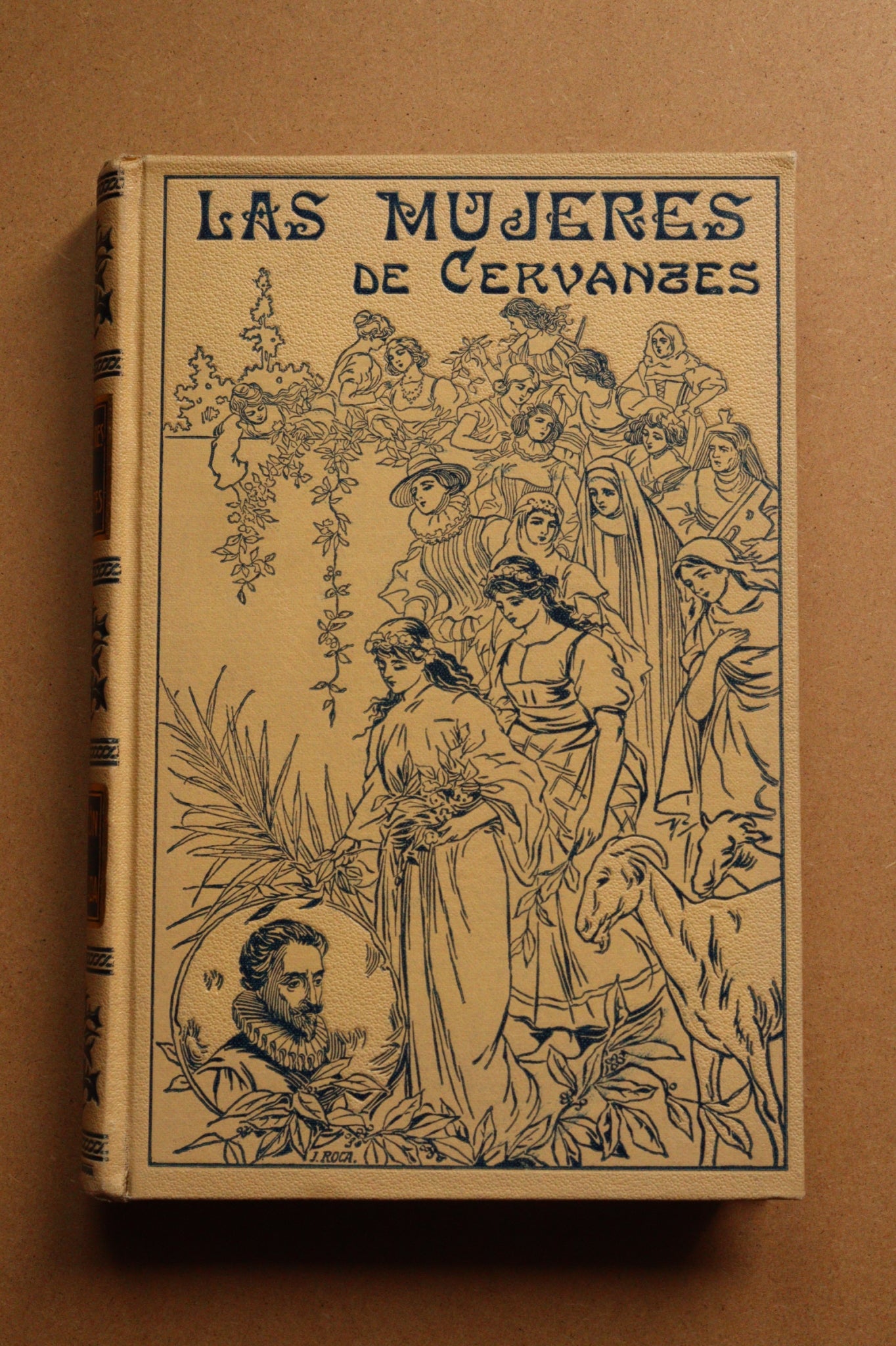 Las Mujeres de Cervantes, Montaner y Simón, 1916