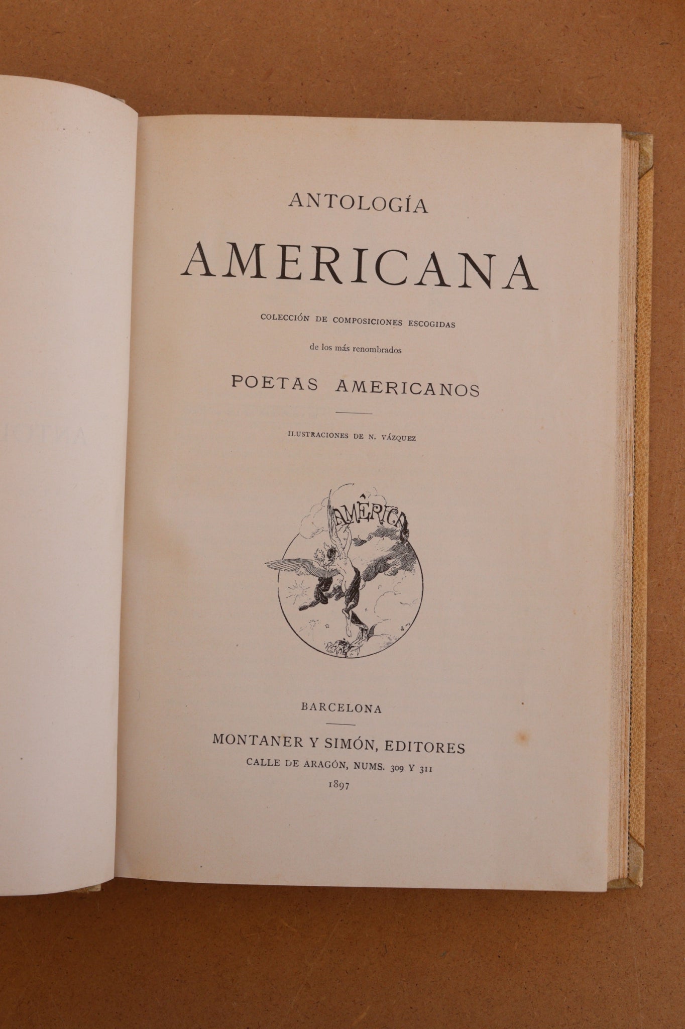 Antología Americana, Montaner y Simón, 1897