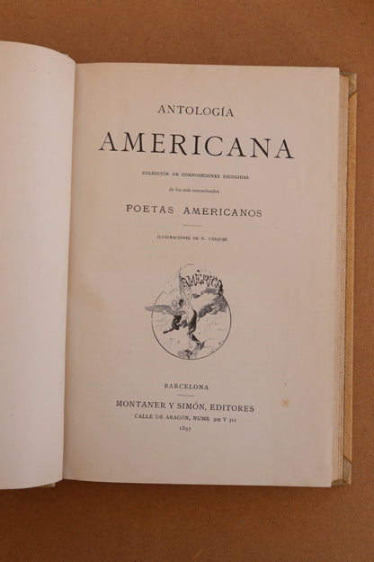 Antología Americana, Montaner y Simón, 1897