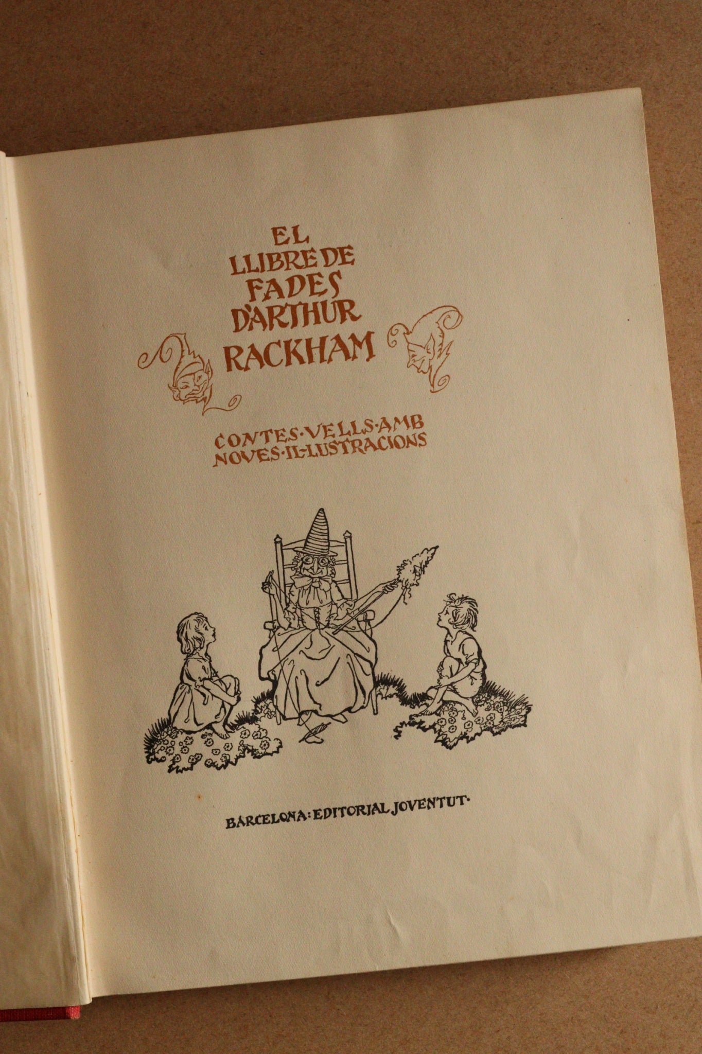 El Llibre de Fades, Arthur Rackham, 1ª Edición, 1934