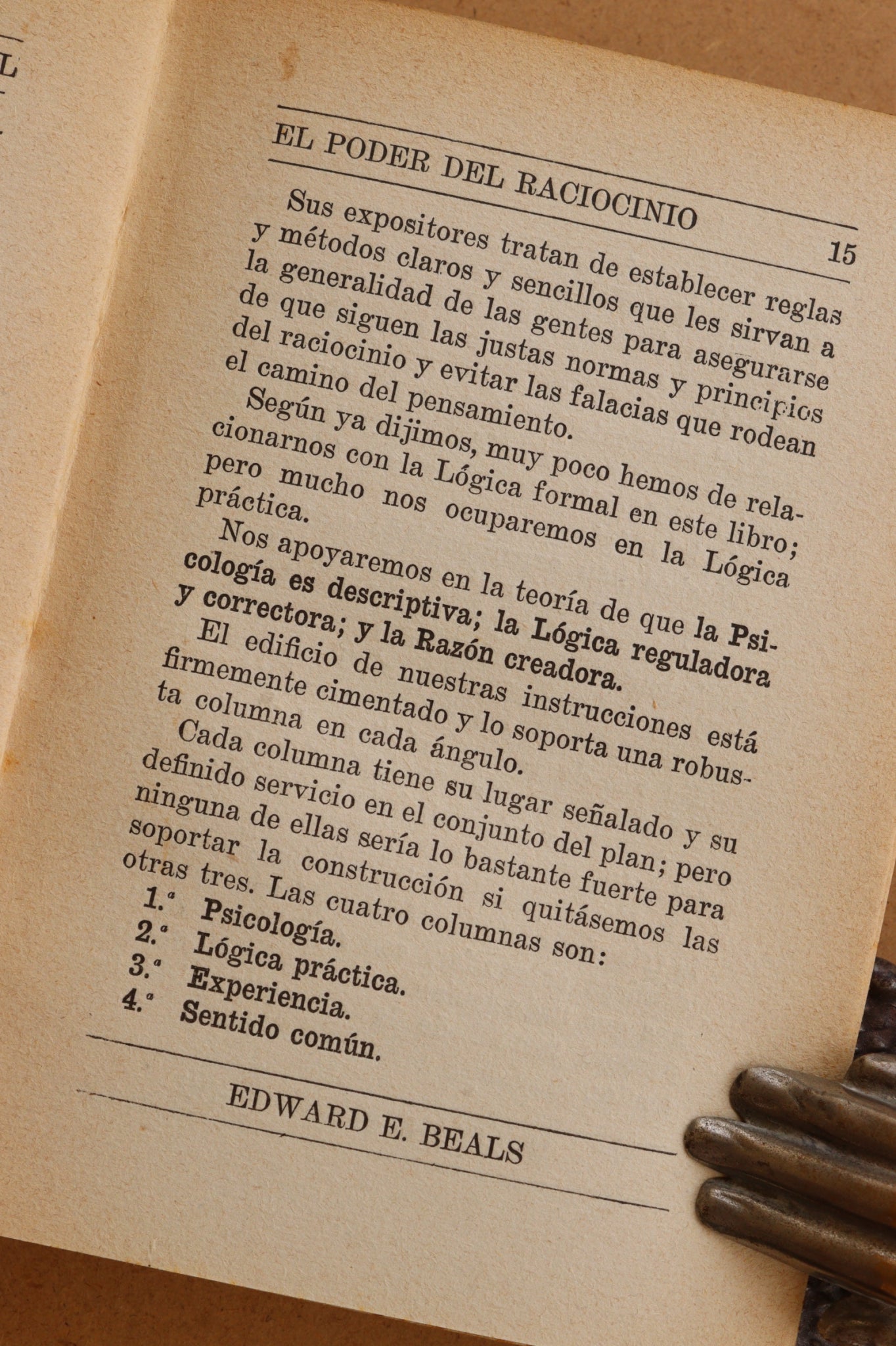 El Poder del Raciocinio, W.Atkinson & E. Beals, 1915