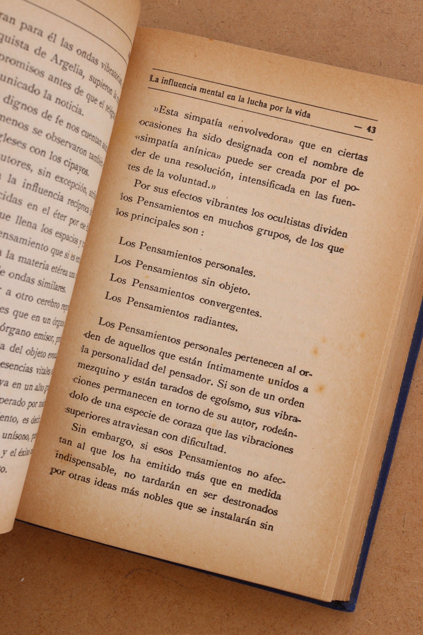 La Influencia Mental en la Lucha por la Vida, W.Atkinson, 1930