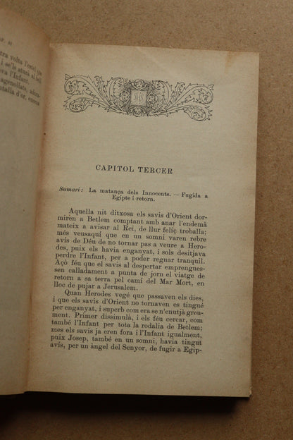 La vida de nostre Senyor Jesucrist, Mossèn Gaietà Soler, 1924