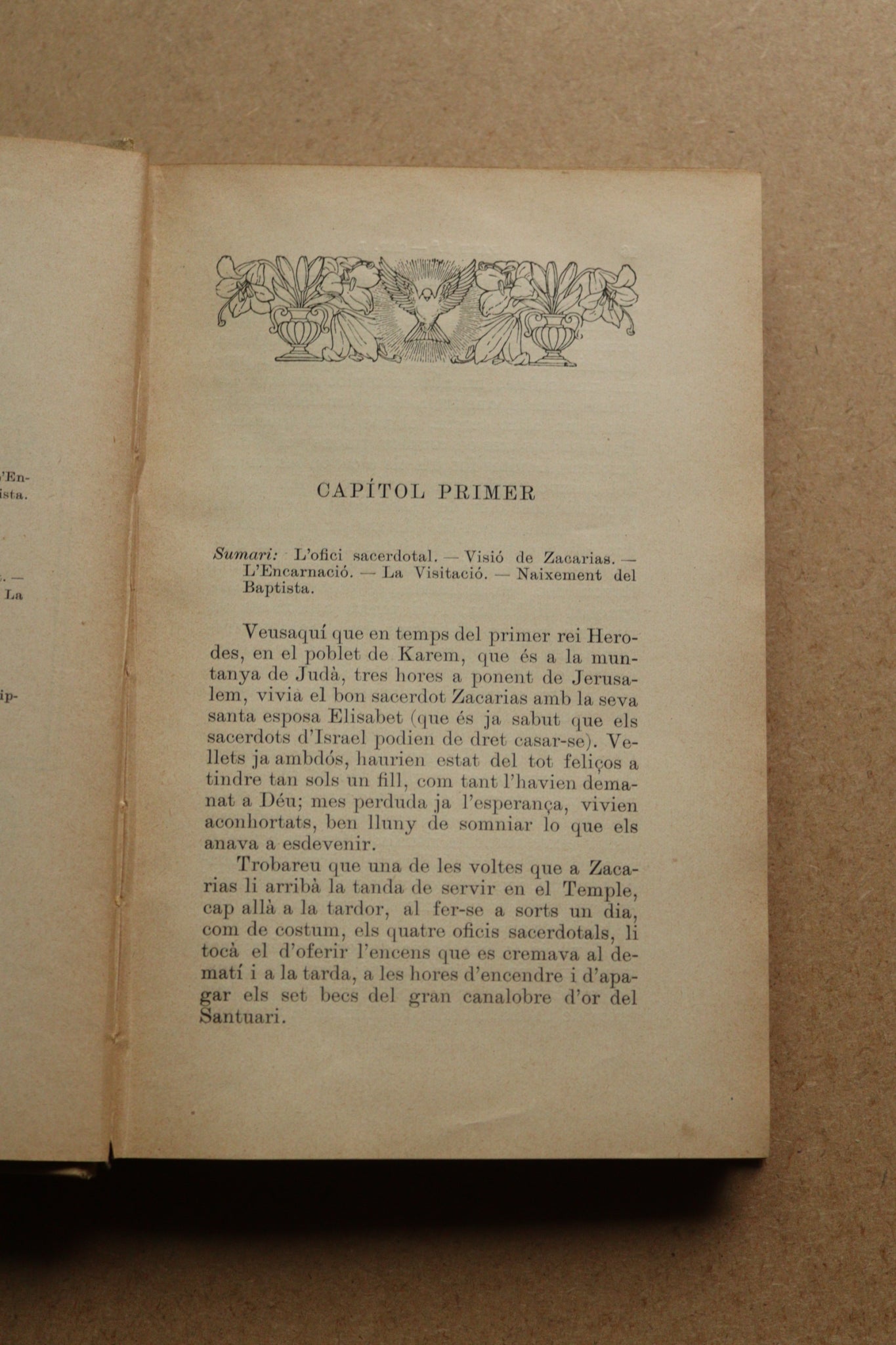 La vida de nostre Senyor Jesucrist, Mossèn Gaietà Soler, 1924