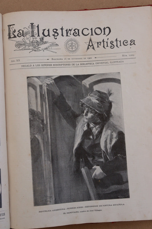 La Ilustración Artística, Montaner y Simón, 1901