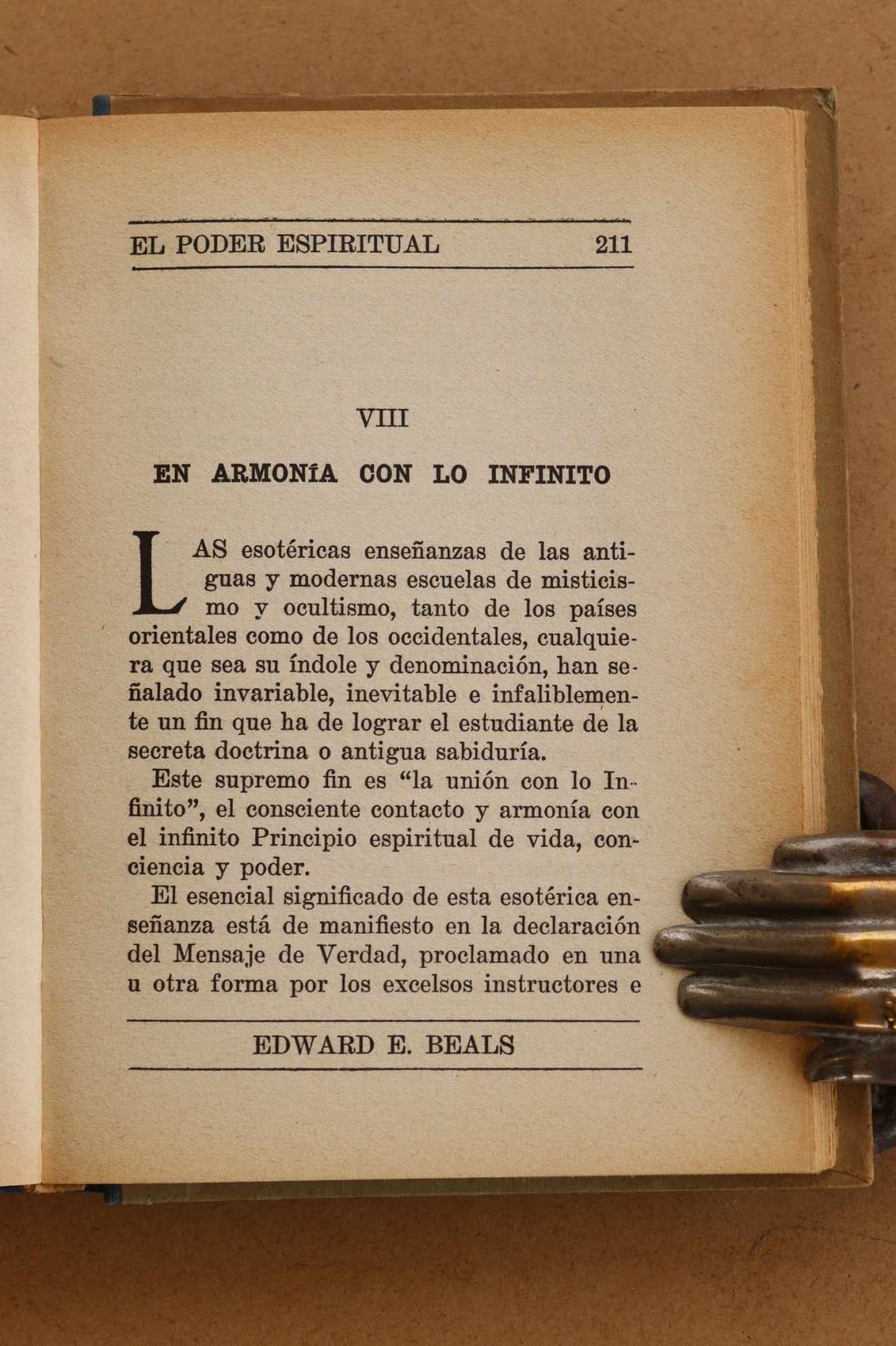 El Poder Espiritual, Atkinson & Beals, ppio s. XX