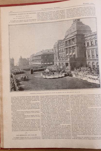 La Ilustración Artística, Montaner y Simón, 1902