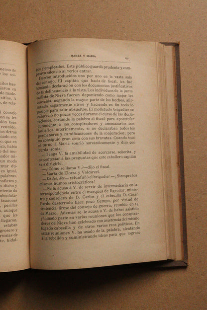 Marta y María, Biblioteca Arte y Letras, 1883