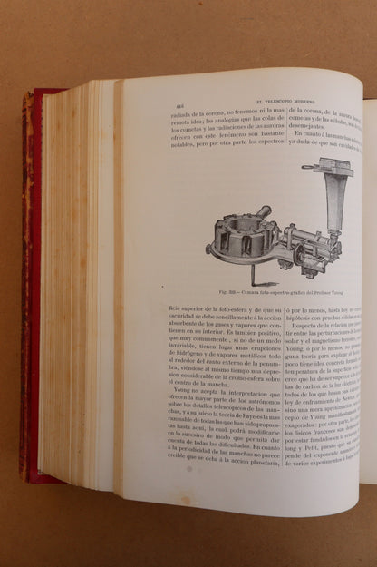 El Telescopio Moderno, Montaner y Simón, 1879