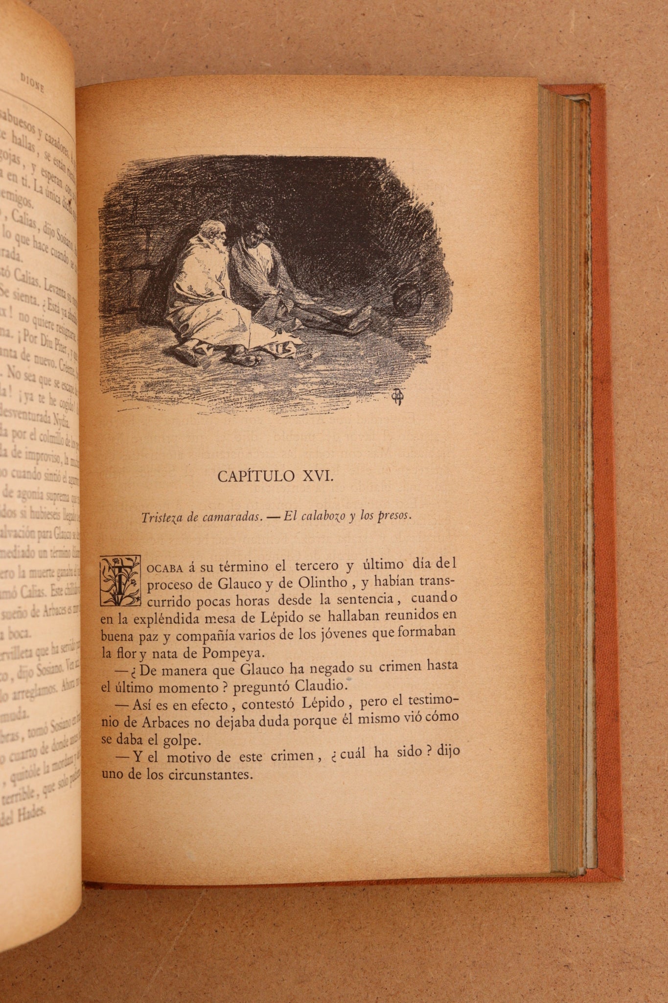 DIONE, Últimos días de Pompeya, C. Verdaguer, 1883