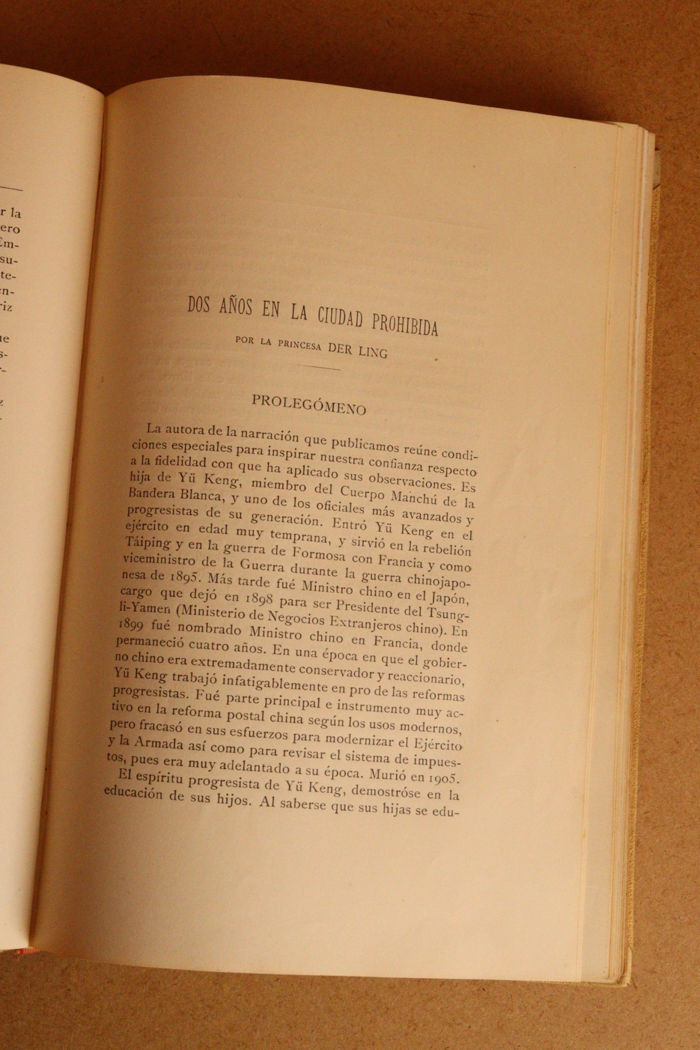 China, Dos años en la ciudad prohibida, Montaner y Simón, 1913