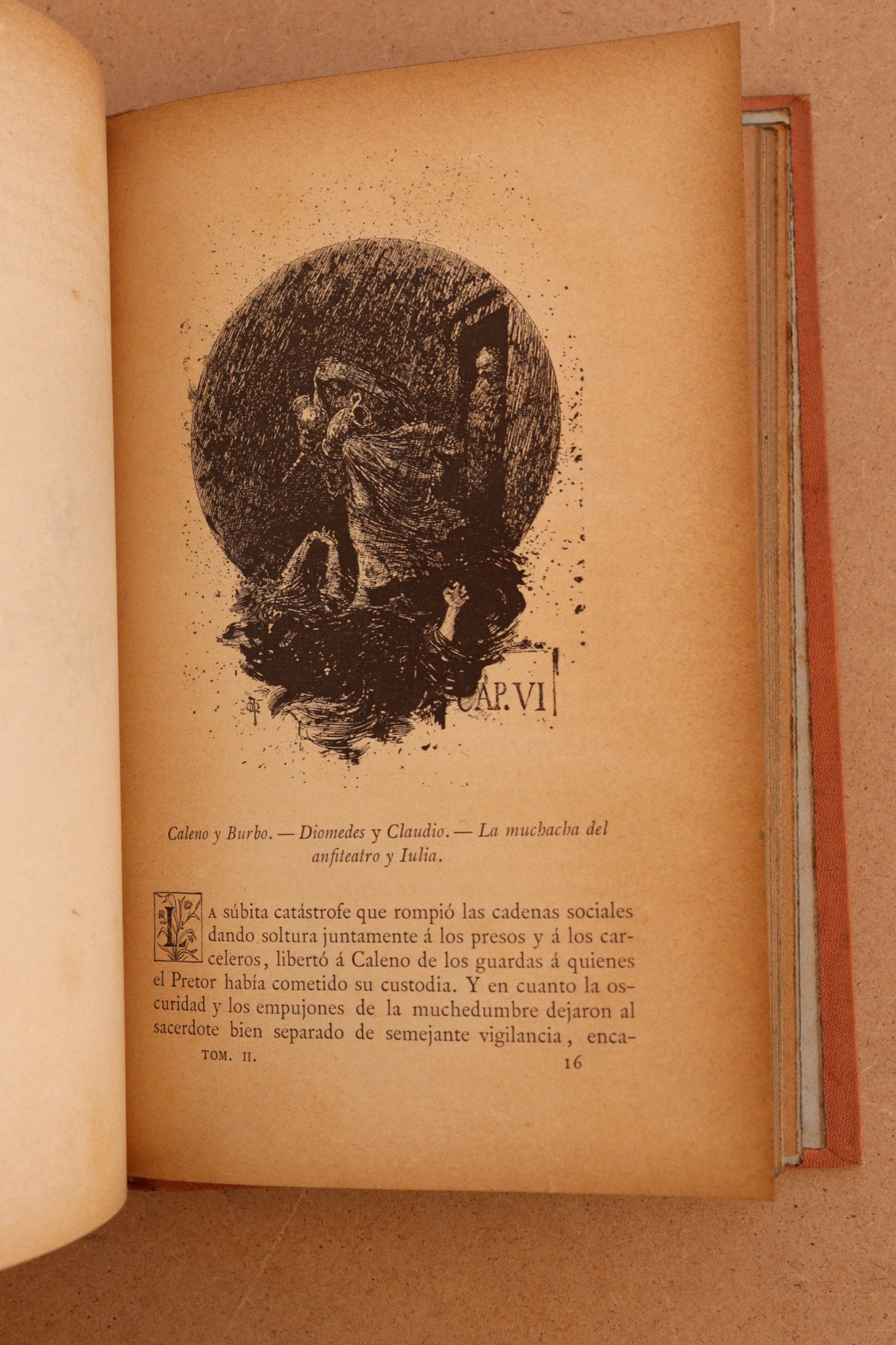 DIONE, Últimos días de Pompeya, C. Verdaguer, 1883