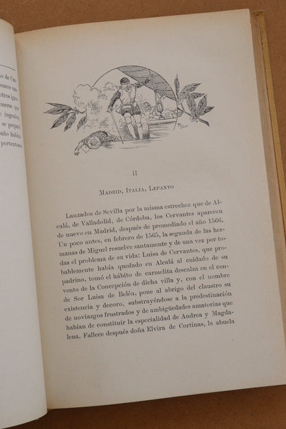 Vida y semblanza de Cervantes, Montaner y Simón, 1916