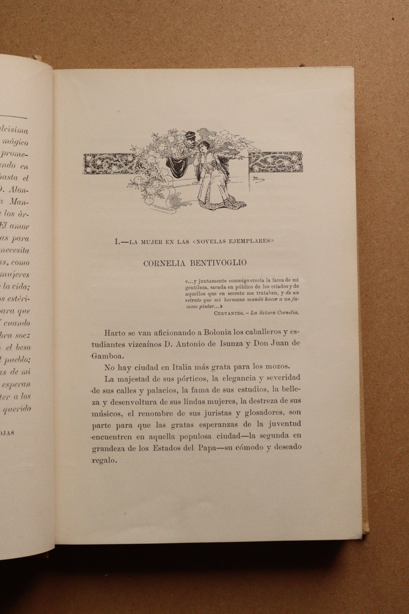 Las Mujeres de Cervantes, Montaner y Simón, 1916