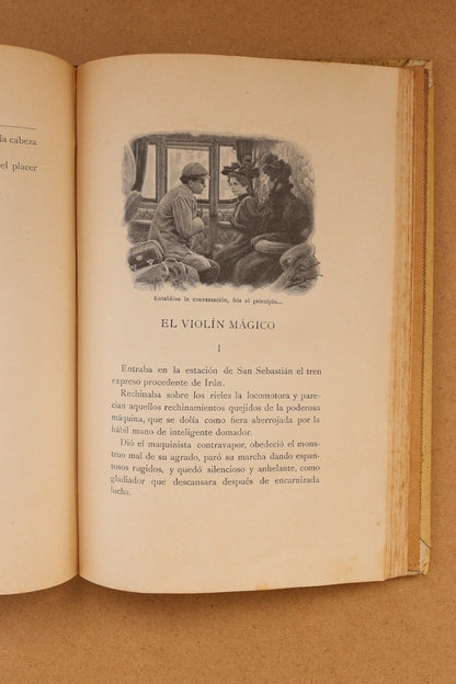 Para Ellas, Colección de Novelitas y Cuentos Originales, Montaner y Simón, 1896