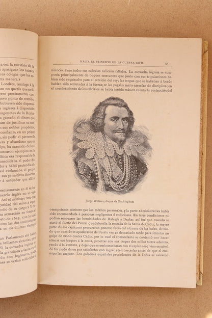 Oliverio Cromwell, Montaner y Simón, 1901