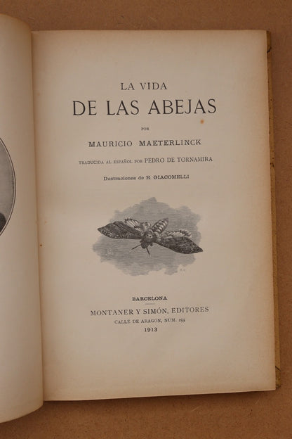 La vida de las abejas, Montaner y Simón, 1913