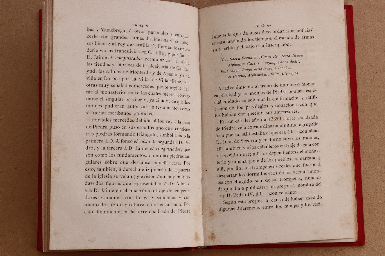 El Monasterio de Piedra, Víctor Balaguer, 1882