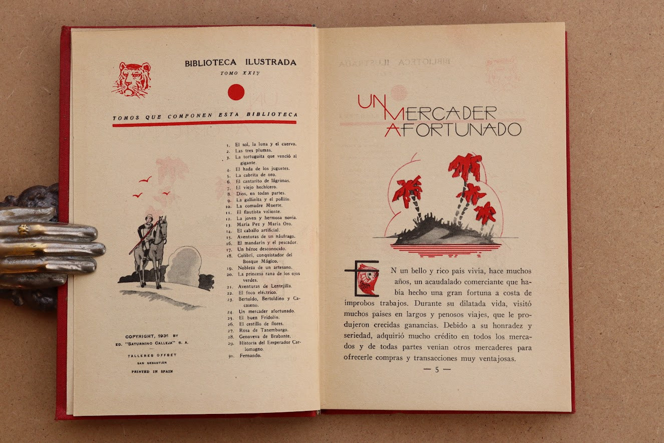 Un Mercader Afortunado, Cuentos de Calleja, 1936