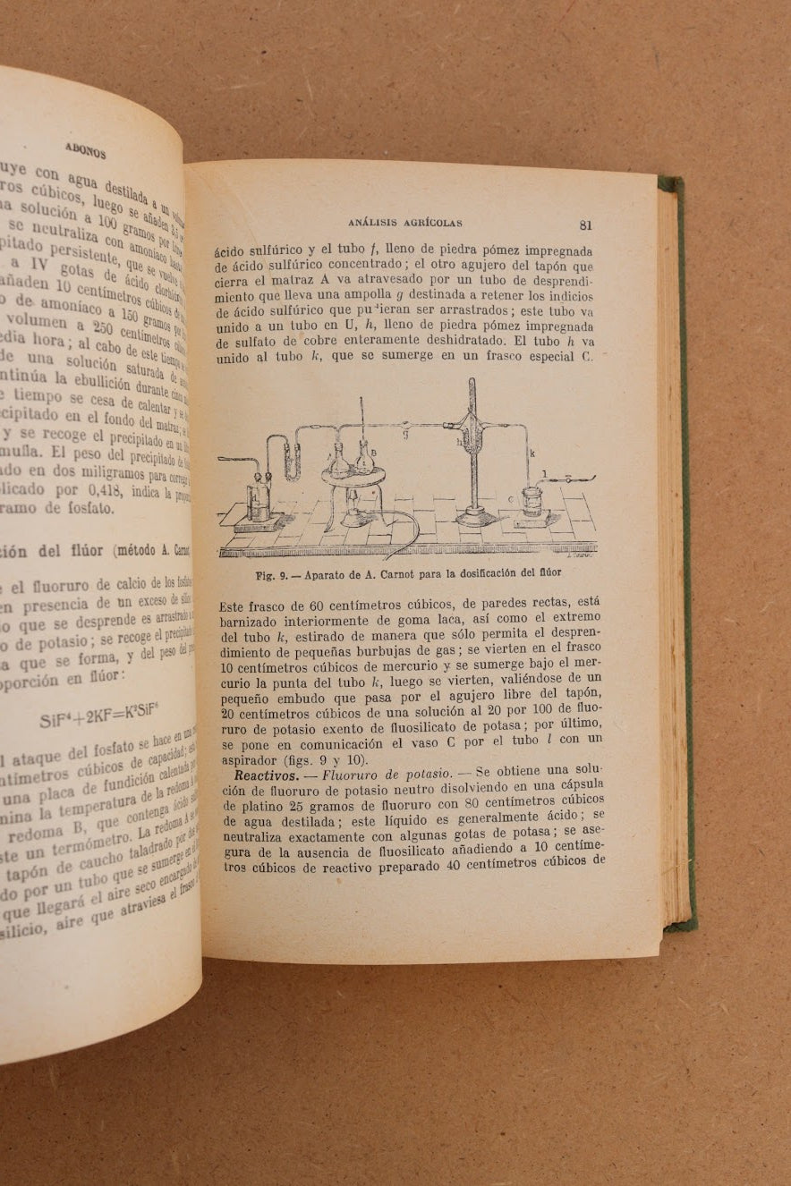 Análisis Agrícolas, 1927