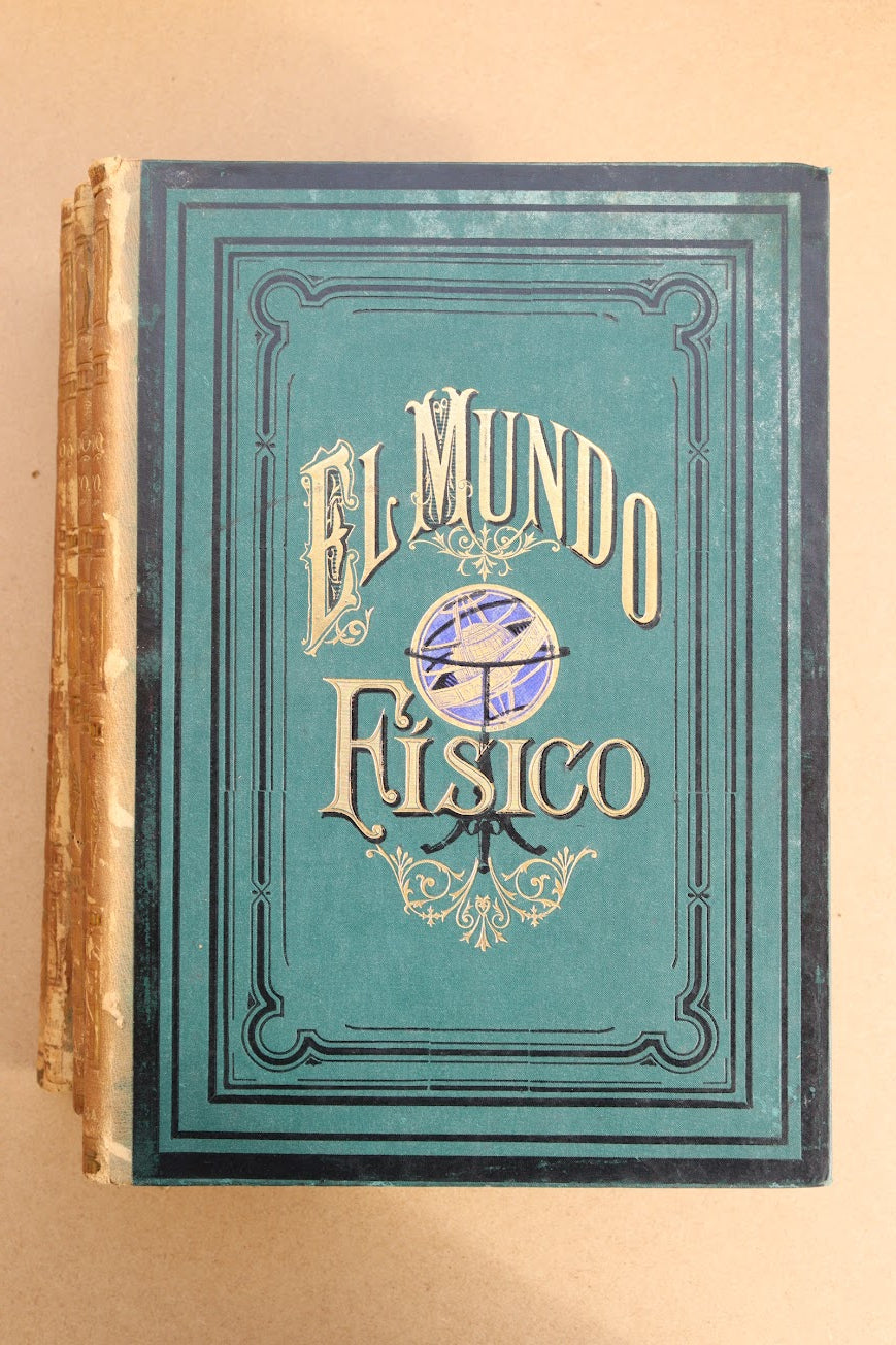 El Mundo Físico, Montaner y Simón, 1882-1885 Completa