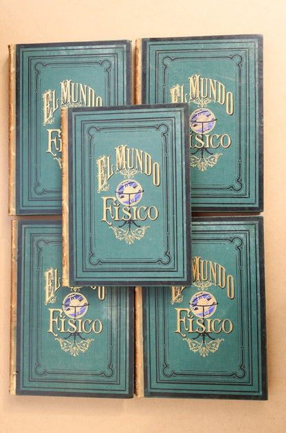 El Mundo Físico, Montaner y Simón, 1882-1885 Completa