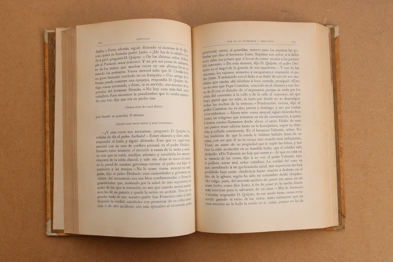 Capítulos que se le olvidaron a Cervantes, Montaner y Simón, 1898