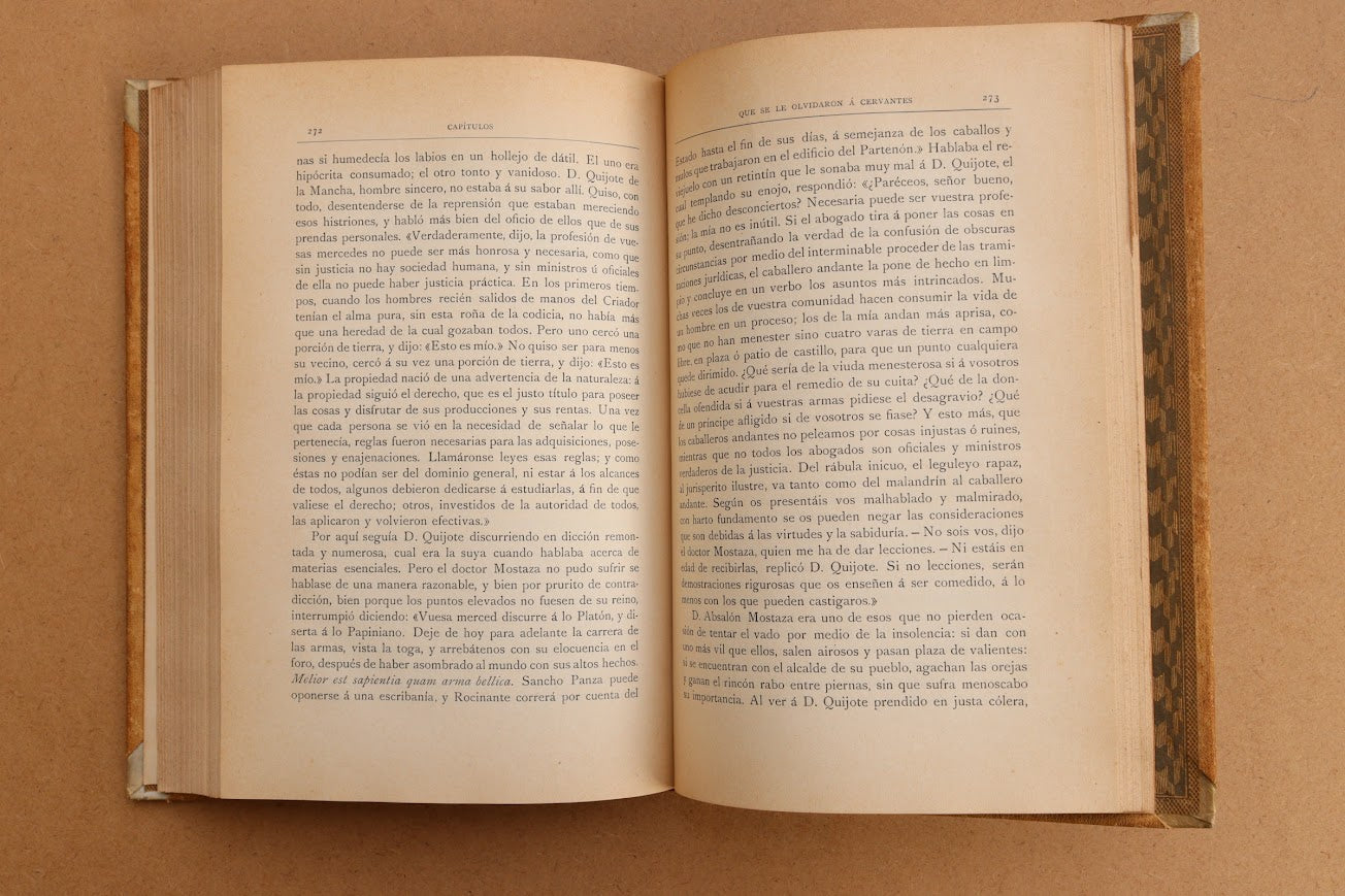 Capítulos que se le olvidaron a Cervantes, Montaner y Simón, 1898