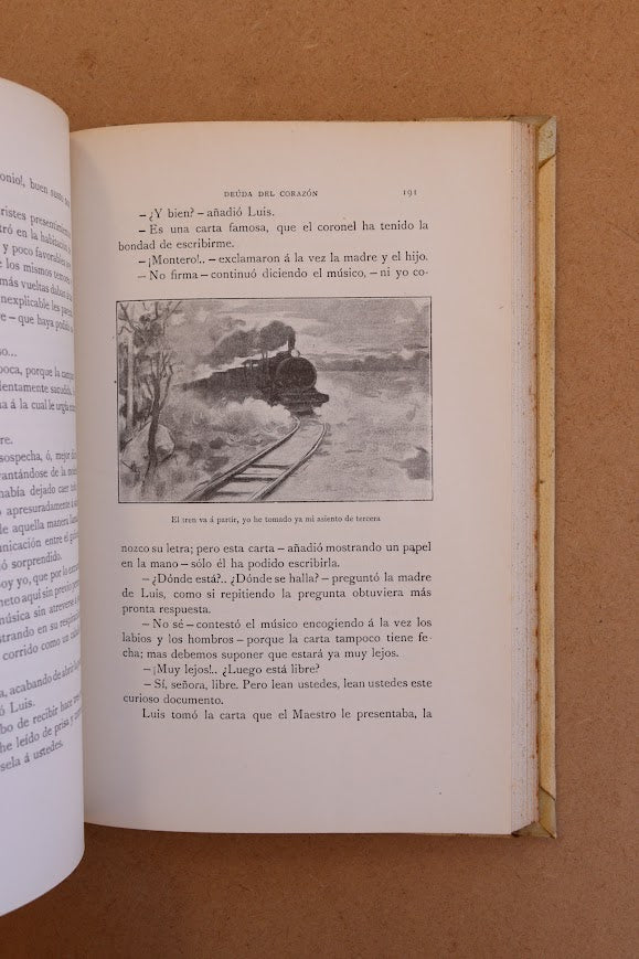 Deuda del Corazón, Montaner y Simón, 1909