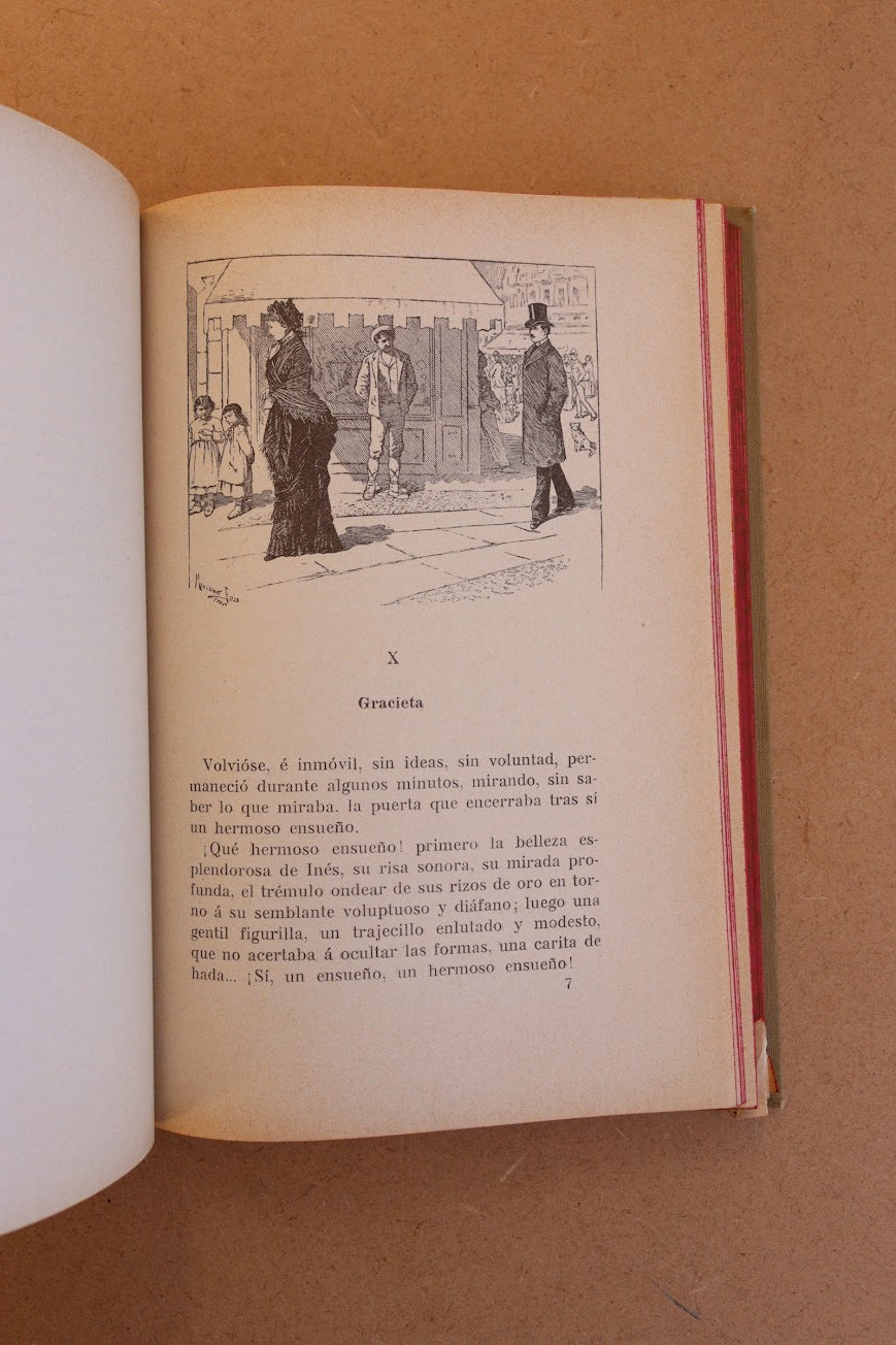 Cabellos Rubios, Biblioteca Arte y Letras, 1909