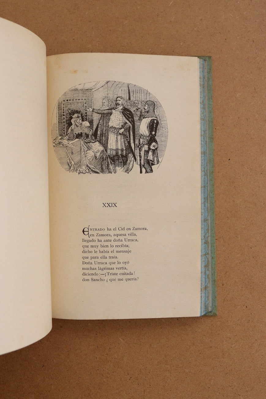 Romancero del Cid, Biblioteca Arte y Letras, 1884