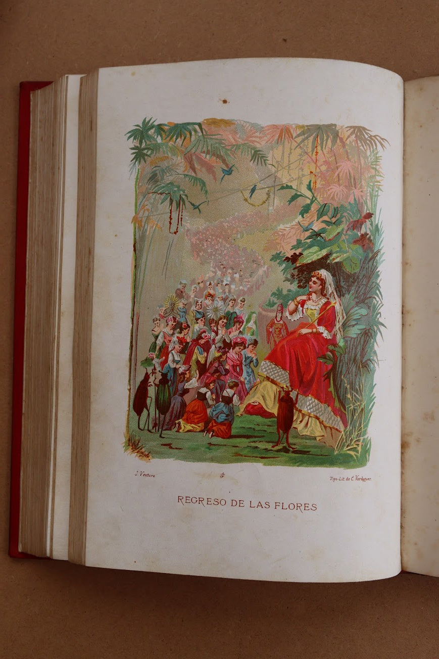 La vida de las Flores, Celestino Verdaguer, 1878