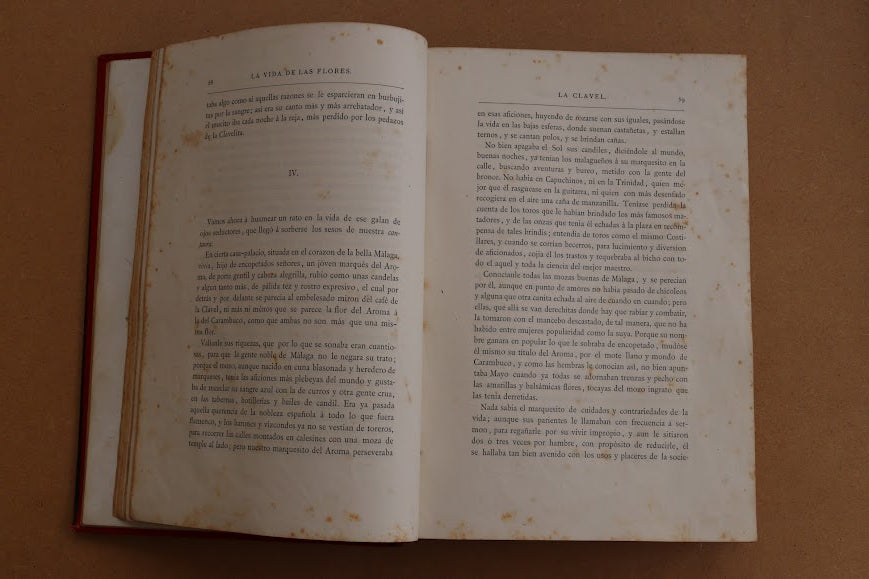 La vida de las Flores, Celestino Verdaguer, 1878