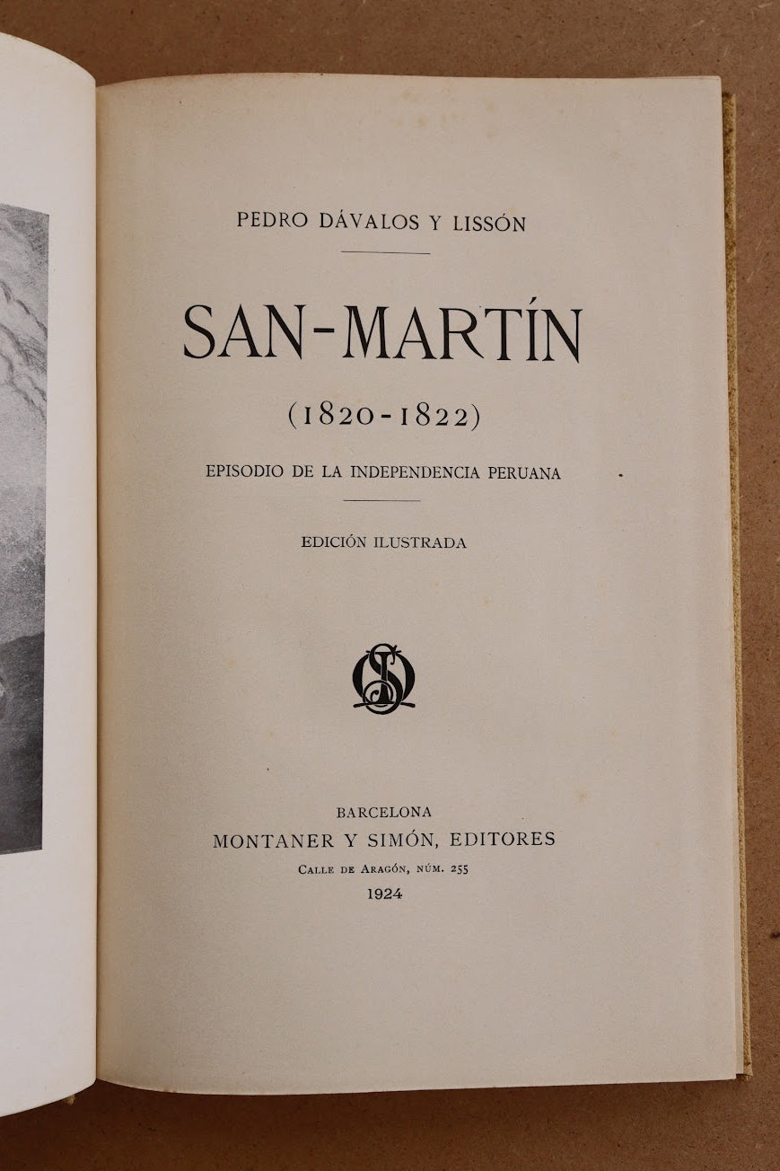 San Martín, Montaner y Simón, 1924