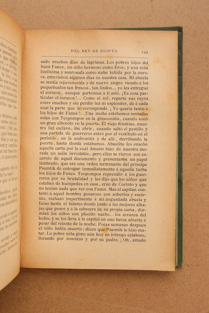 La hija del Rey de Egipto, Biblioteca Arte y Letras, 1881