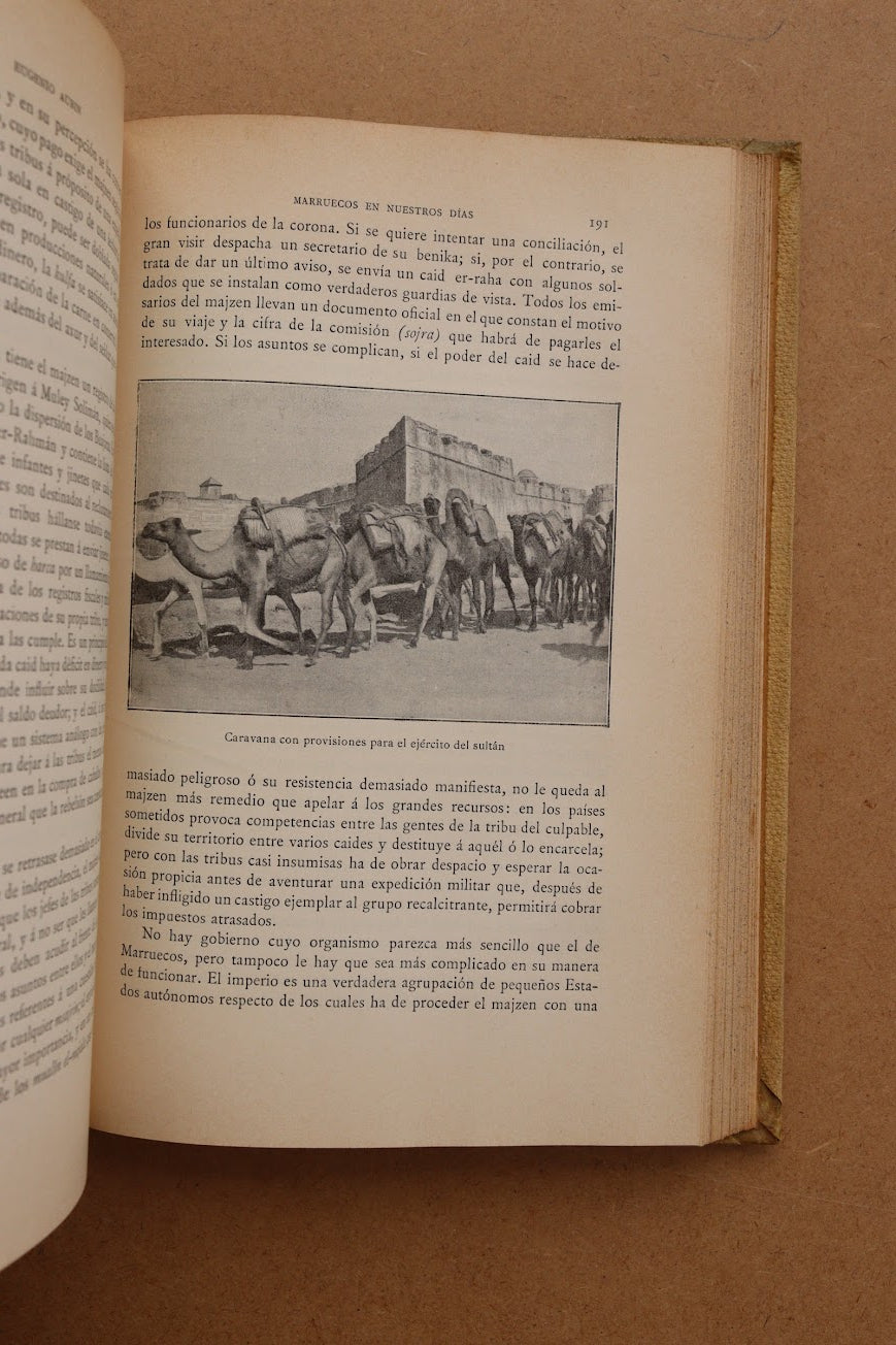 Marruecos en nuestros días, Montaner y Simón, 1908