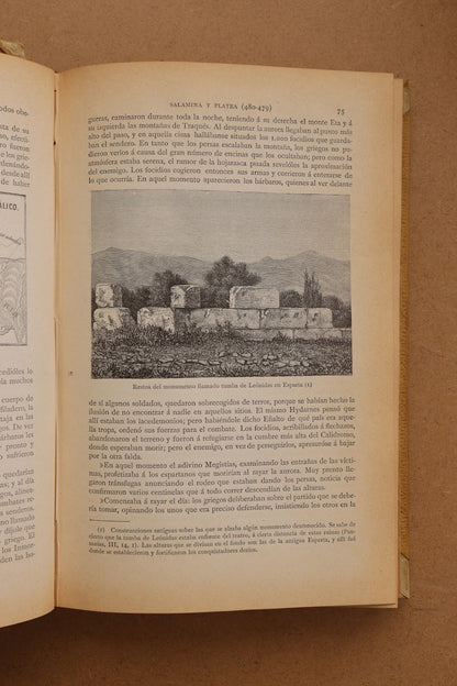 Historia de los Griegos, Montaner y Simón, 1890-1891