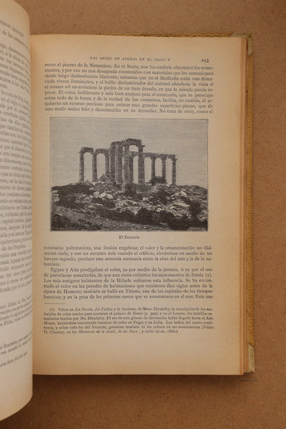 Historia de los Griegos, Montaner y Simón, 1890-1891