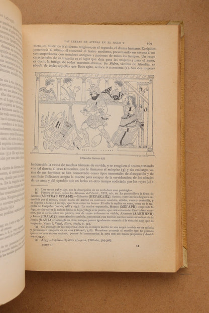 Historia de los Griegos, Montaner y Simón, 1890-1891