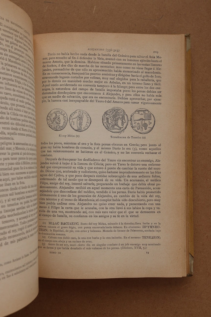 Historia de los Griegos, Montaner y Simón, 1890-1891