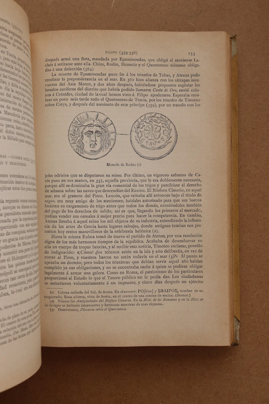 Historia de los Griegos, Montaner y Simón, 1890-1891