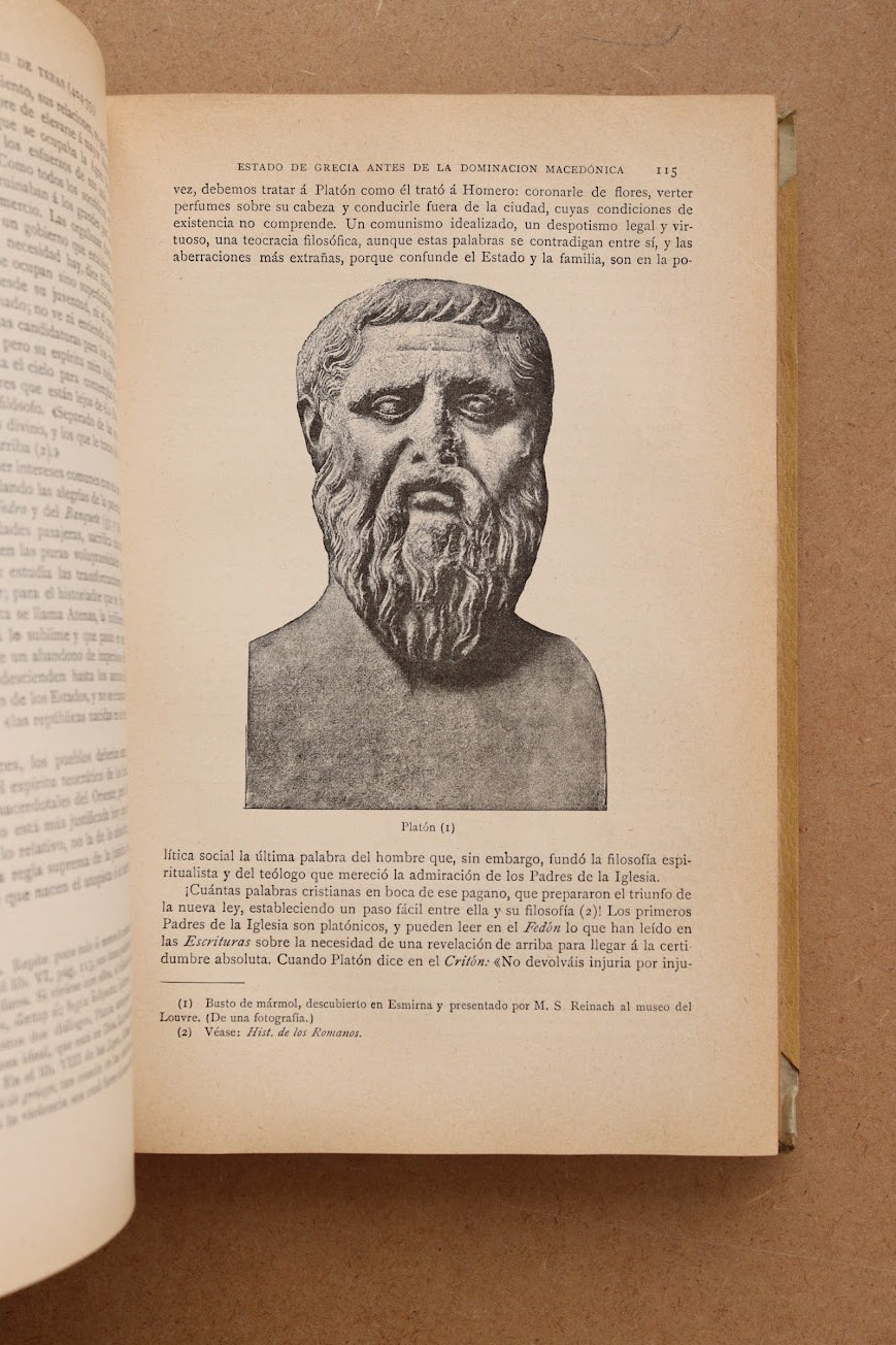 Historia de los Griegos, Montaner y Simón, 1890-1891